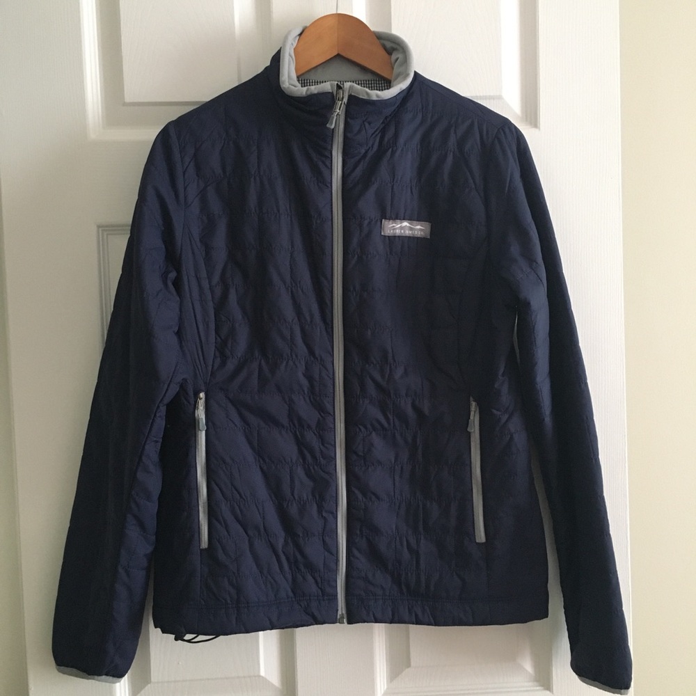 Lauren James Ellison Jacket full-zip in navy blue